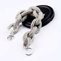 璀璨綻放，腕間風(fēng)尚 歐美時(shí)尚鑲鉆圓環(huán)手鏈引領(lǐng)潮流